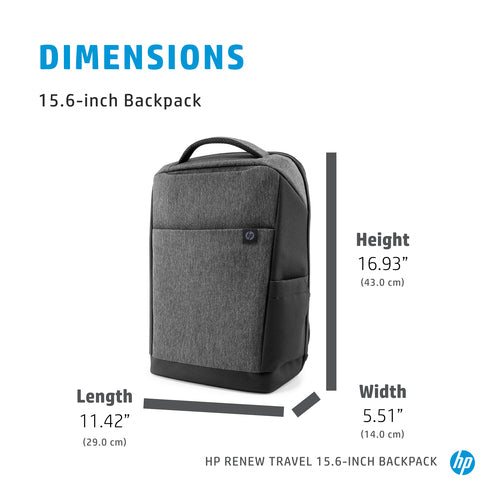 HP Renew Travel 15.6-inch Backpack HP Renew Travel 15.6-inch Backpack